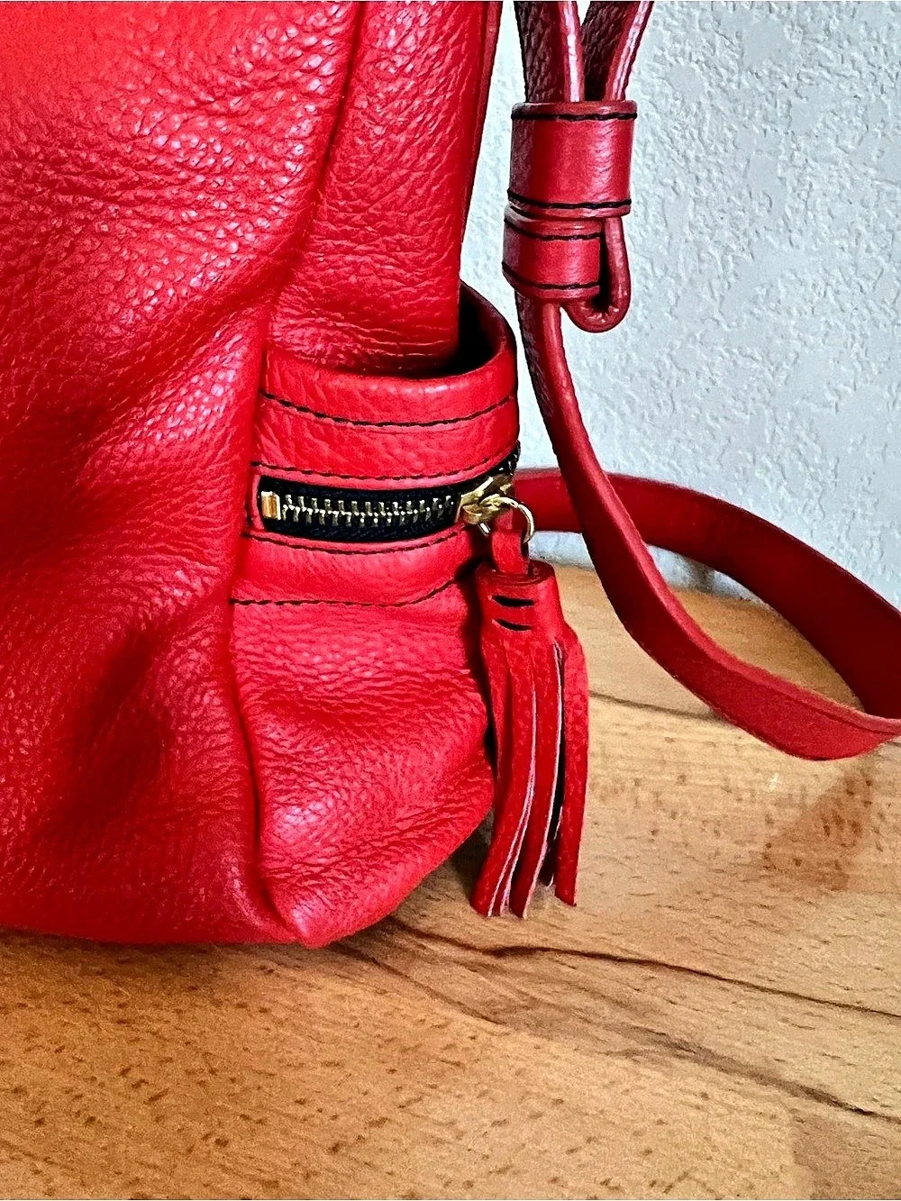 Maxx New York Red Crossbody Bag